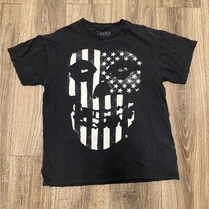 Vintage MISFITS Faded Black T Shirt 2014 Cinder Block Punk M
